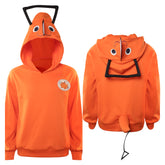Chainsaw Man Cosplay Pochita Damen Halloween Karneval Hoodies